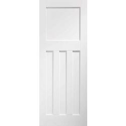 DX White Primed Internal Door (shaker style)
